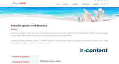 Desktop Screenshot of iscontent.cz